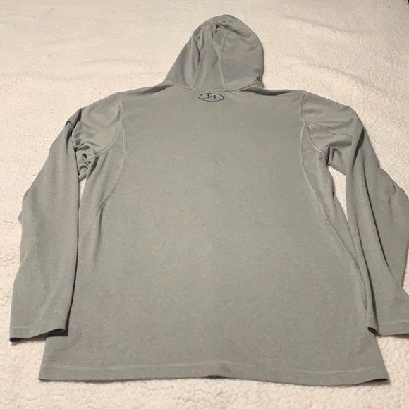 Under Armour Men’s Gray Thin Heat Gear Jacket, Like New - Picture 8 of 9